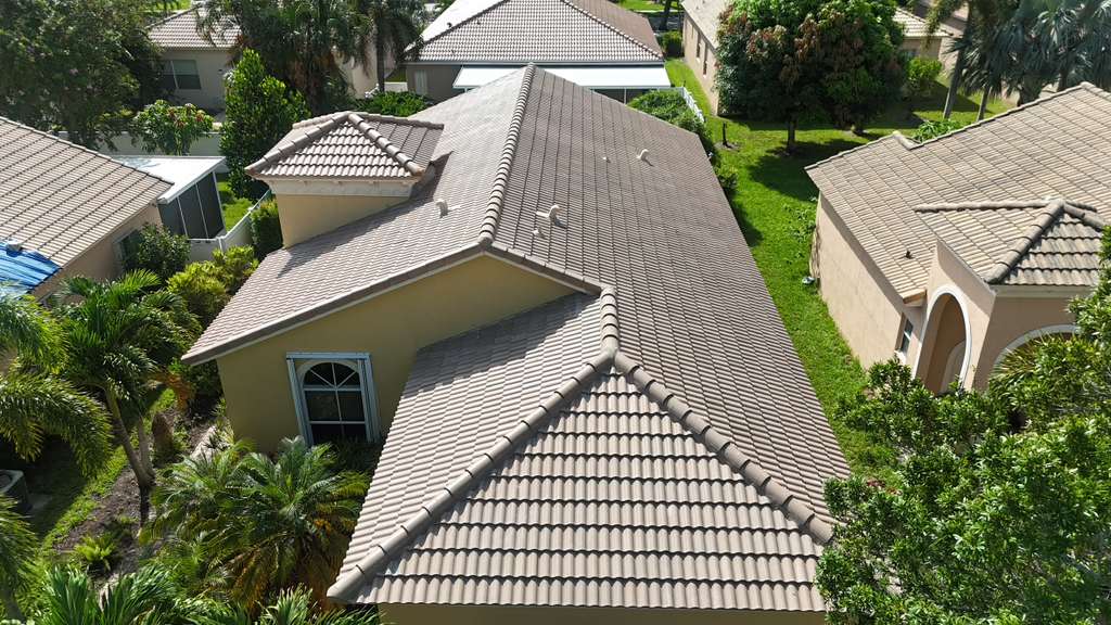 Tile roof restoration, Hyde Park Tampa FL